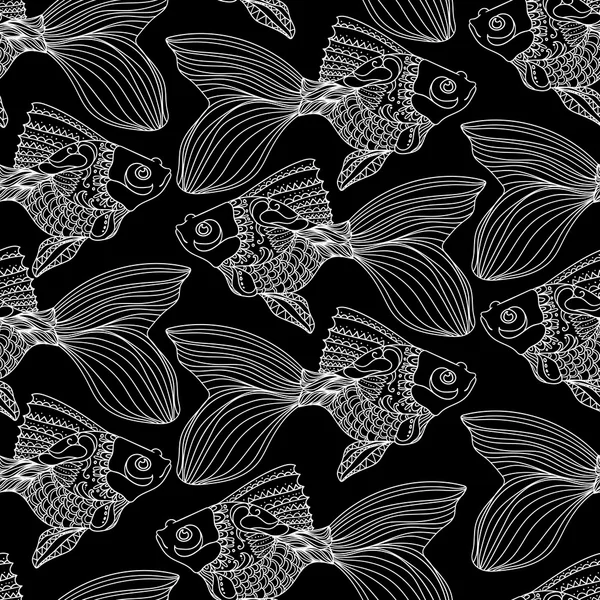 Design of cute fish — Stock Vector