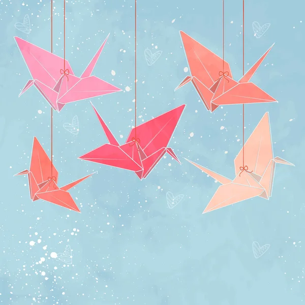 sevimli origami tasarımını