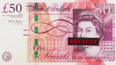 Elizabeth II 'nin portresi kapalı ağızlı ve başlığı 