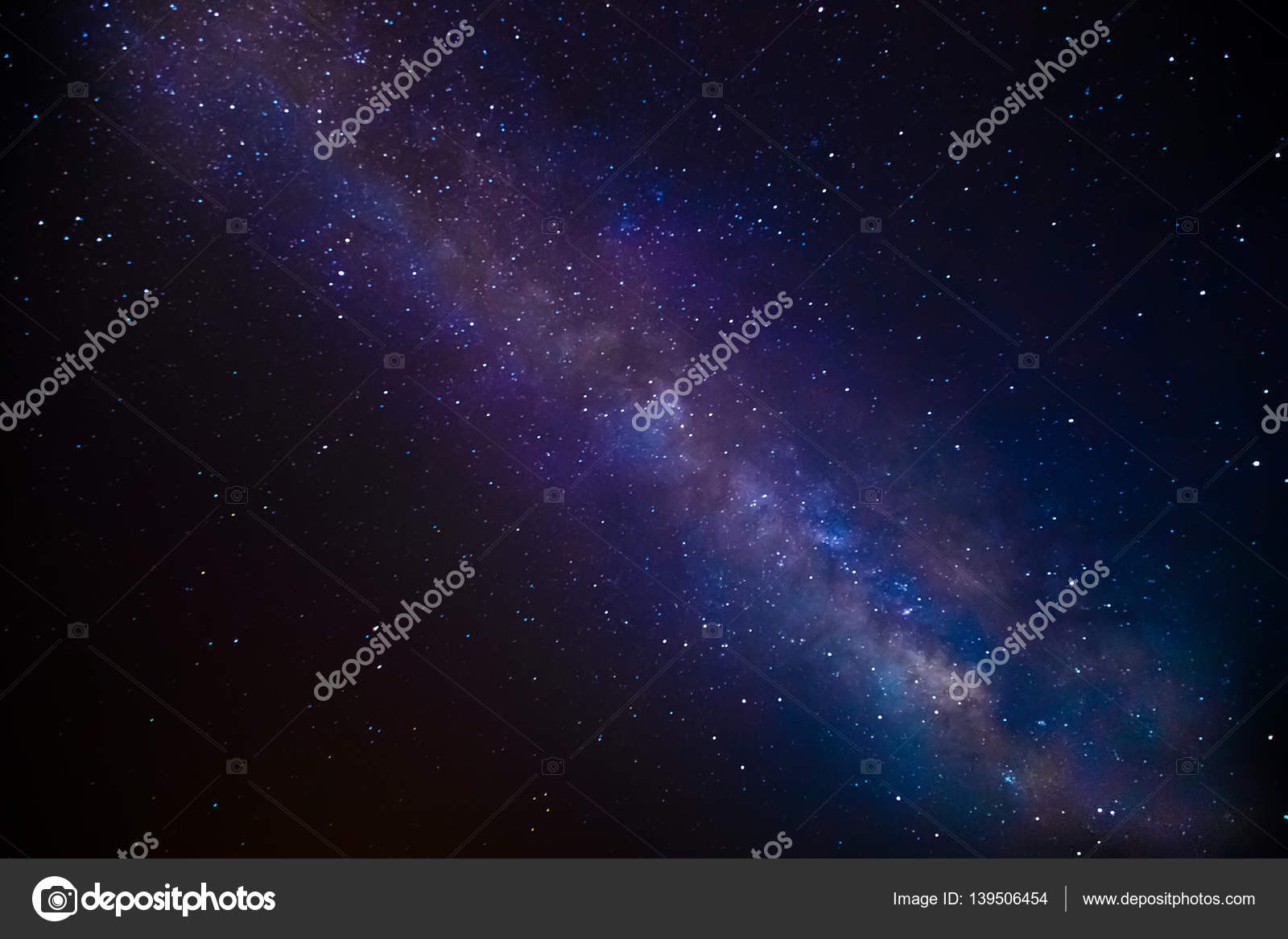 星空 夜空の天の川 ストック写真 C Natretiakova Mail Ru