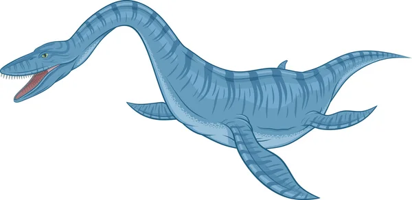 Dinosaure, ancien prédateur marin — Image vectorielle