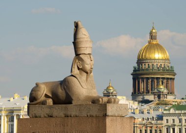 Sfenks antik heykel.