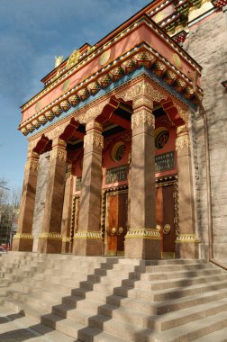 Budist tapınağı, St. Petersburg.