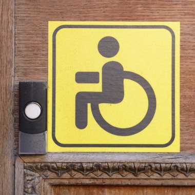 Uyarı işareti kapı.