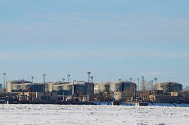 Konteyner liman yağla.