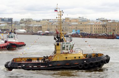 Bir çalışma tekne itici bu.