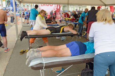 Spor Masaj terapist iş.