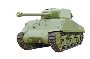 Amerikan tank Sherman .