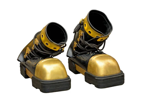 Heavy boots of the diver. — Stock Photo, Image