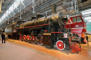 Demiryolu ulaşım Müzesi.