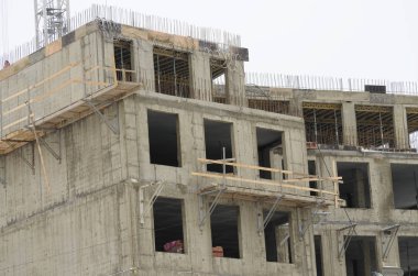 Yeni bir ev inşası.