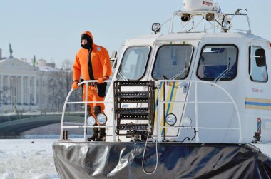 Rusya'nın tekne Kurtarma Servisi.