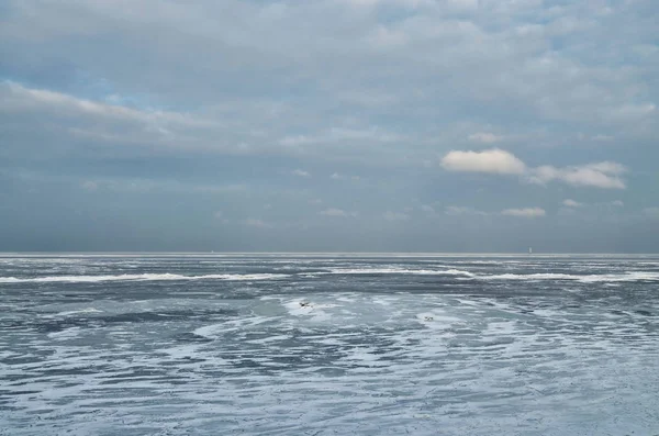 바다 얼음으로 덮여. — 스톡 사진