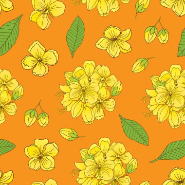 kasia fistula bitkisi pürüzsüz desen-03