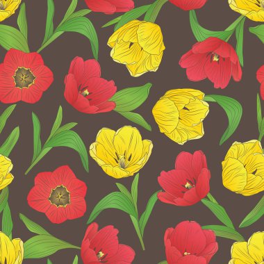 Laleler-02 ile kusursuz desen