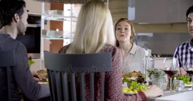 kadın ve erkek birlikte Öğle Yemeği 