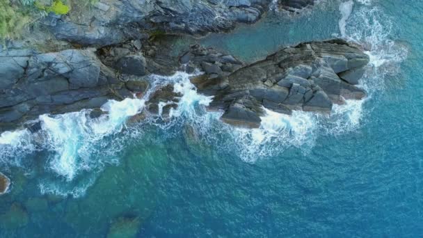 Vista superior múltiple sobre la ubicación al aire libre: mar, lago, costa, campo de agricultura, bosques forestales, en verano.Establecimiento aéreo aéreo superior editar colección set.4k drone vuelo establecer — Vídeo de stock