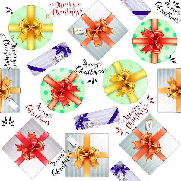 Vector gift wrapping collection — Stock Vector