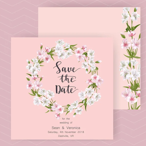 Güzel çiçekler ve harflerle 