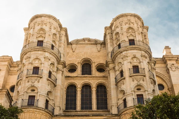 bir kilise İspanya Malaga şehir görünümünü