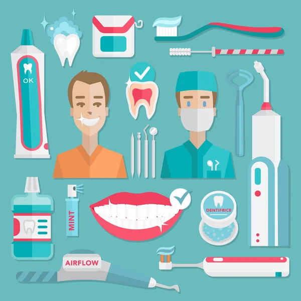 Medizinische Teehygiene-Infografik. — Stockvektor
