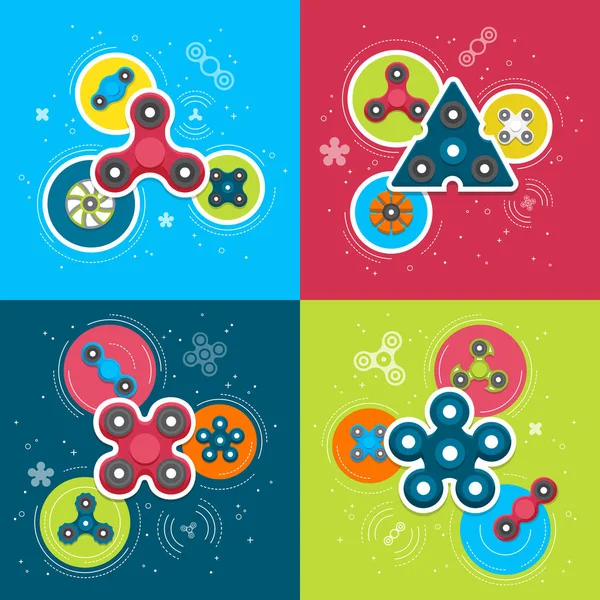 El spinners afiş ve broşürler