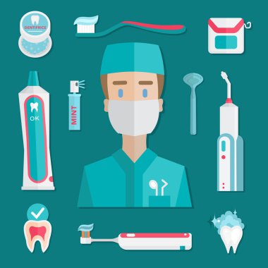 Tıbbi diş hijyen öğeleri