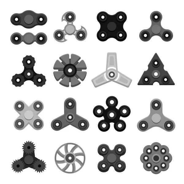 Farklı renkli spinners