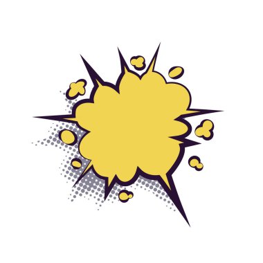 Çizgi roman kitap iletişim boş kabarcık