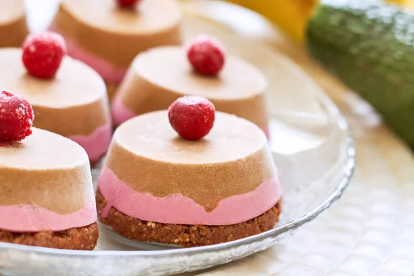 Rauwe veganist dessert — Stockfoto