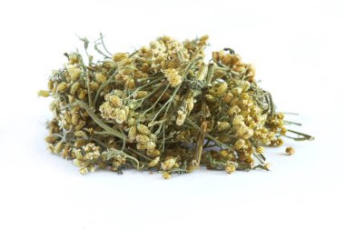 Pile of dried yarrow clipart