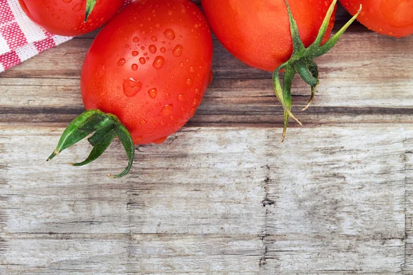 Fresh ripe cherry tomatoes — Stok fotoğraf