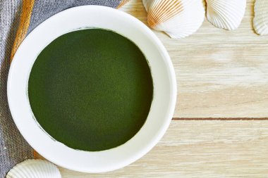 Chlorella yosun toz