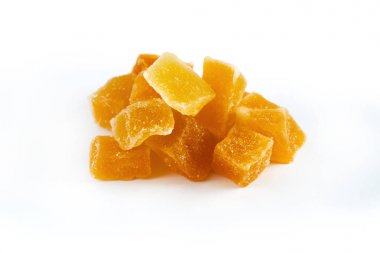 Kurutulmuş ve şekerlenmiş mango 