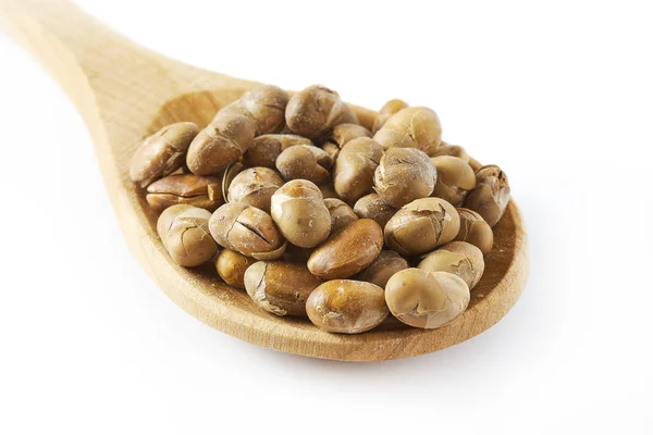 Roasted soybeans (soy nuts) — Stock Photo, Image