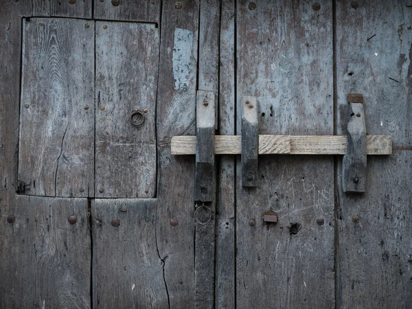 Rustik ve eski ahşap kapı yakın çekim