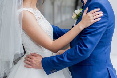 Gelin ve damat birlikte hareket