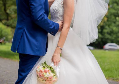 Gelin ve damat birlikte hareket