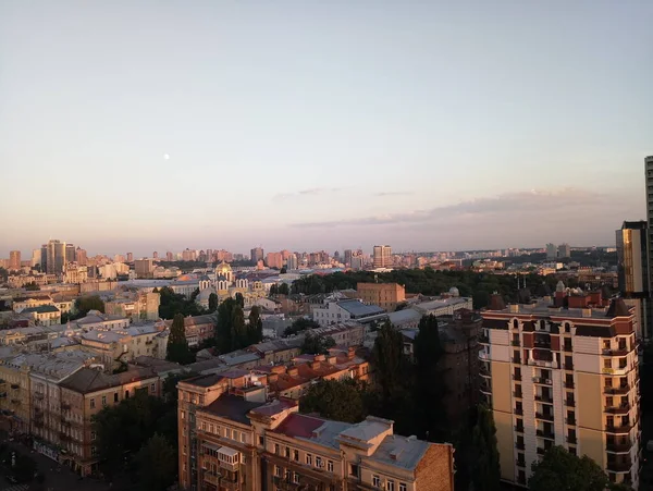 Vista Ciudad Desde Piso Alto —  Fotos de Stock