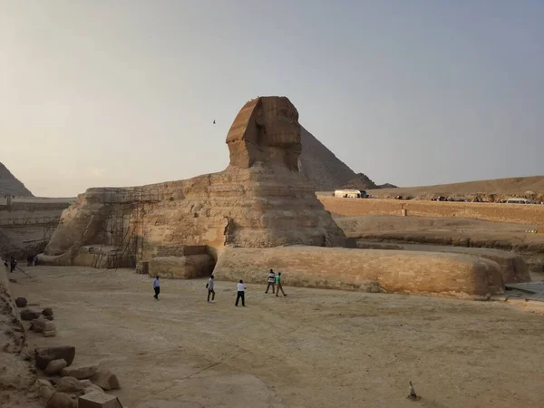 Gün Boyunca Giza Sfenks — Stok fotoğraf