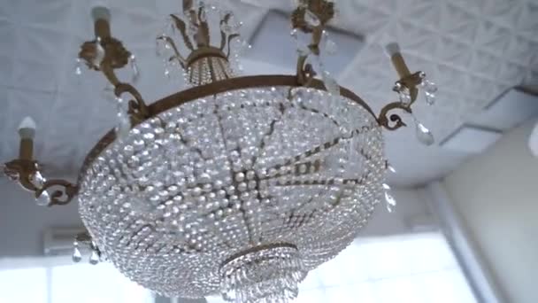 Grand Lustre Dans Hall — Video