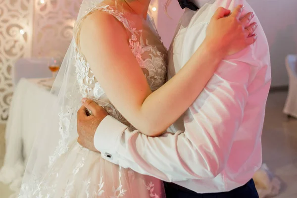 Mireasă Mire Împreună Petrecere Nuntă — Fotografie, imagine de stoc