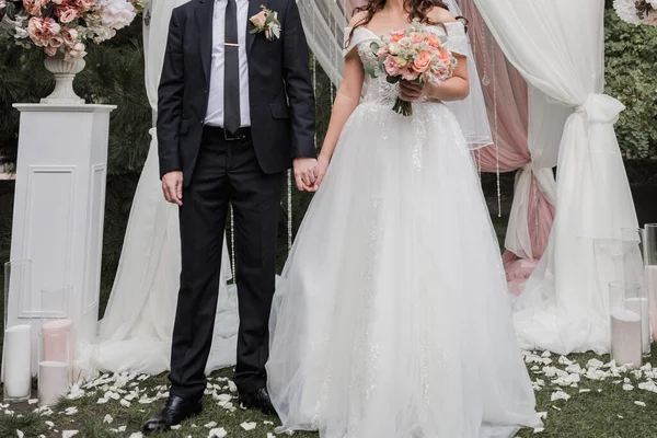 Bride Groom Together Wedding — Stock Photo, Image