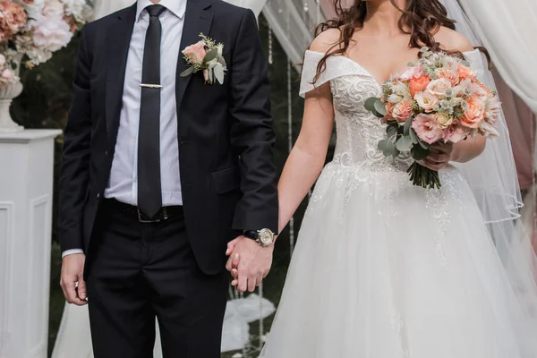 Bride Groom Wedding Ceremony — Stock Photo, Image