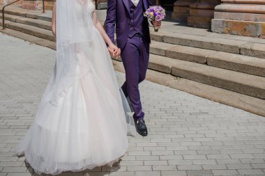 Gelin ve damat şehir