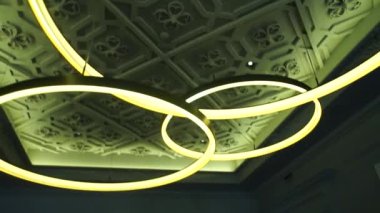 Yuvarlak avize ince modern