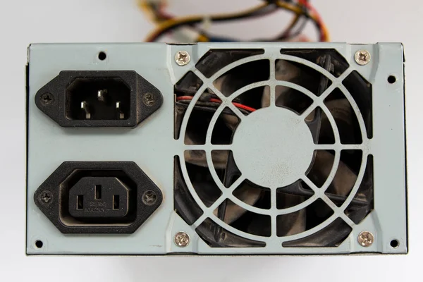 Ventilator Voor Computervoeding — Stockfoto