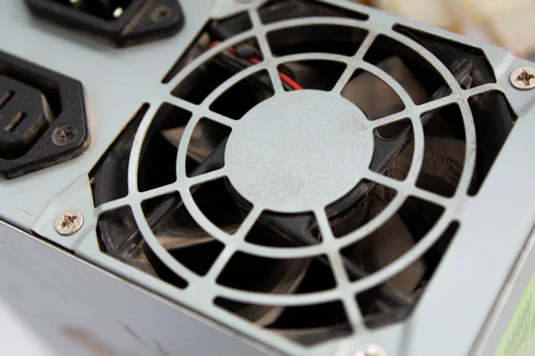 Fuente Alimentación Del Ordenador Ventilador —  Fotos de Stock