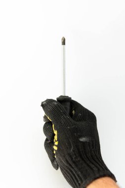 Tornavida ustasının elinde.