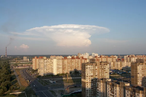 Вид Жилые Дома Городе — стоковое фото